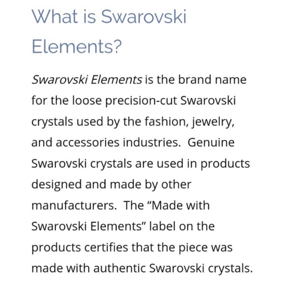 (Last 1) Austrian Crystal Necklace made w/Swarovsk - Picture 5 of 5